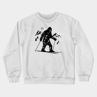 ski bigfoot Crewneck Sweatshirt